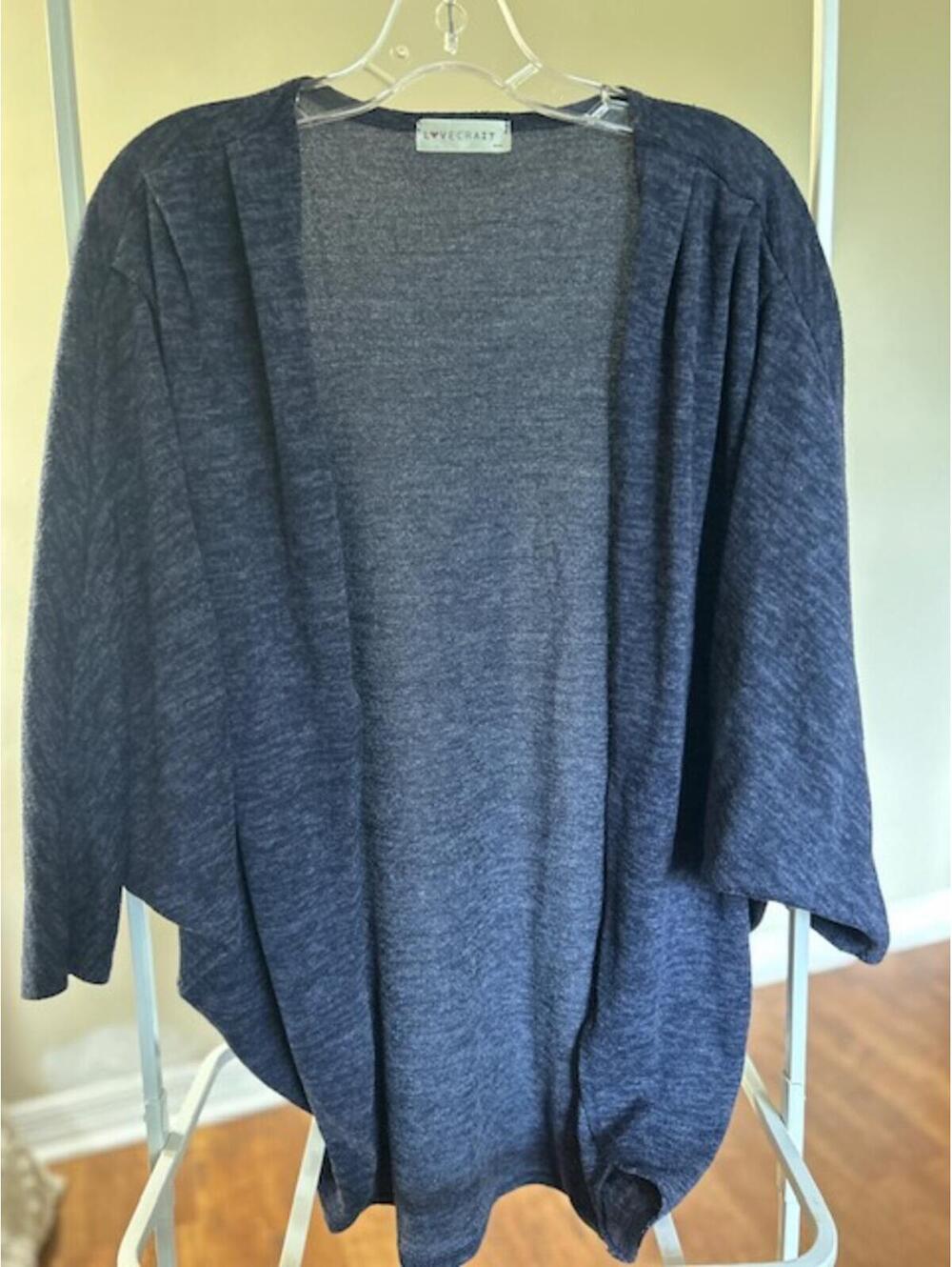 Lovecrazy Cozy Open Front Cardigan Sweater